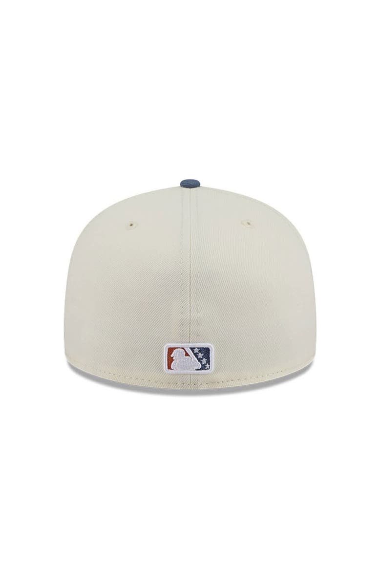 New Era Men's New Era  Cream Corpus Christi Hooks Theme Nights 59FIFTY Fitted Hat, Alternate, color, 