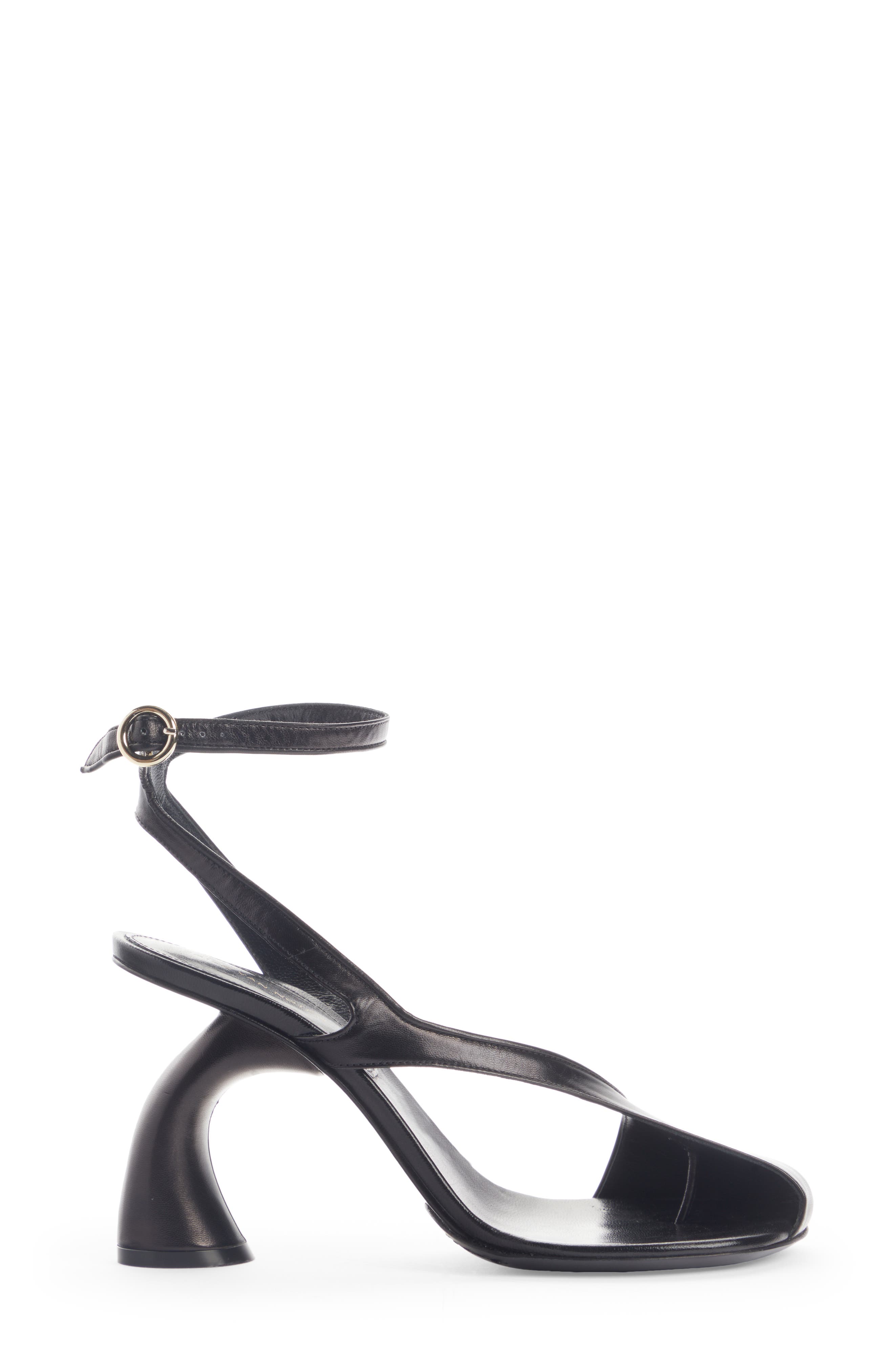 Dries Van Noten Asymmetric Pirate Sandal, Alternate, color, 