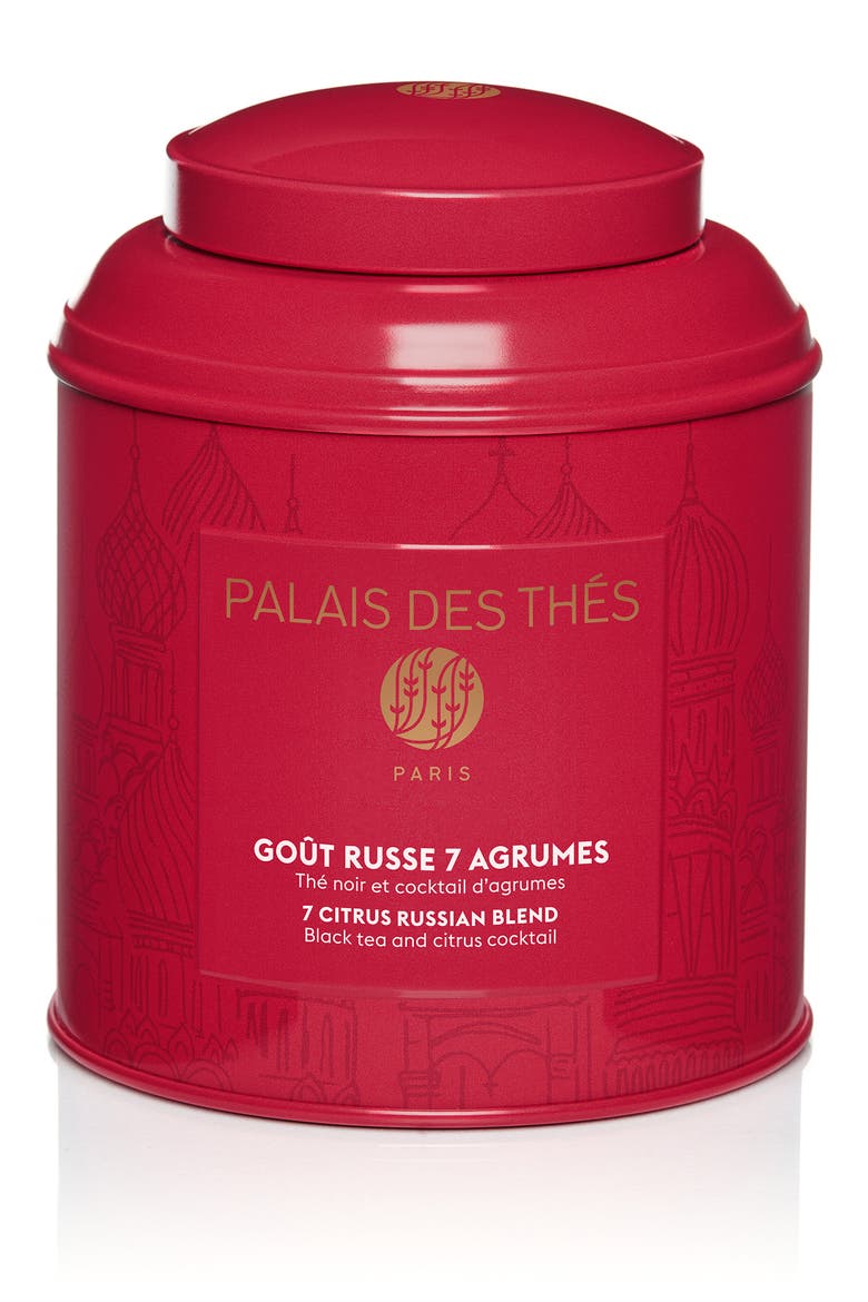 N°7 Citrus Russian Blend Loose Leaf Black Tea, Main, color, PINK