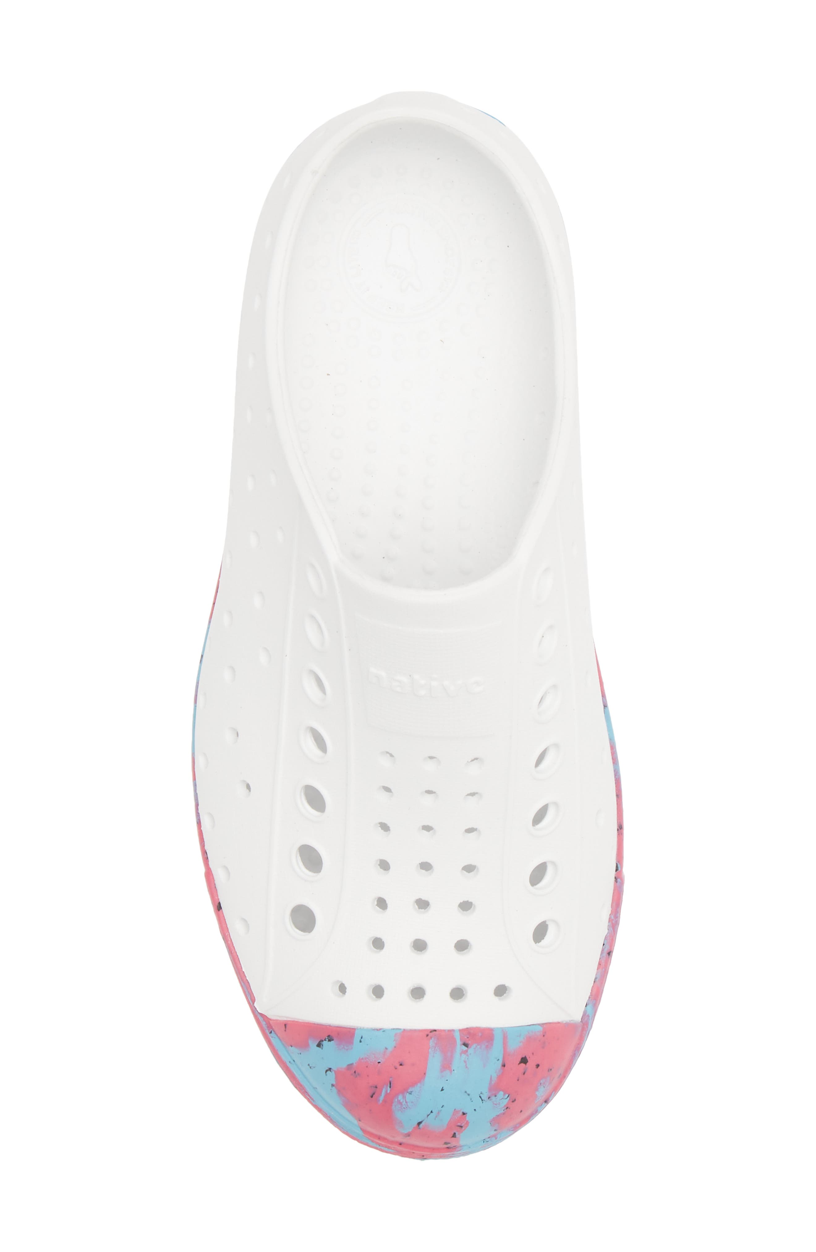Jefferson Marble Print Slip-On Sneaker, Alternate, color, SHLWHT/ HWDMAUIMARBLE
