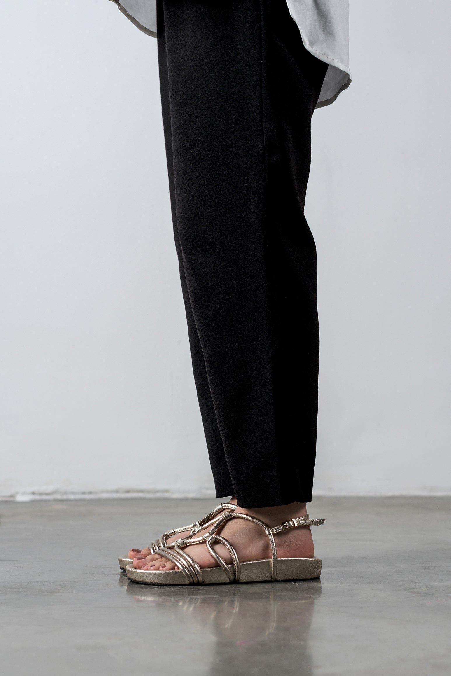 ALTA Flora Sandals, Alternate, color, Gold