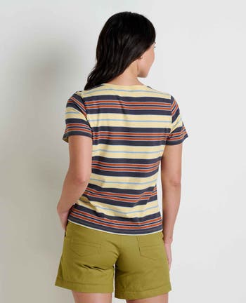 W'S Grom V Neck SS Shirt