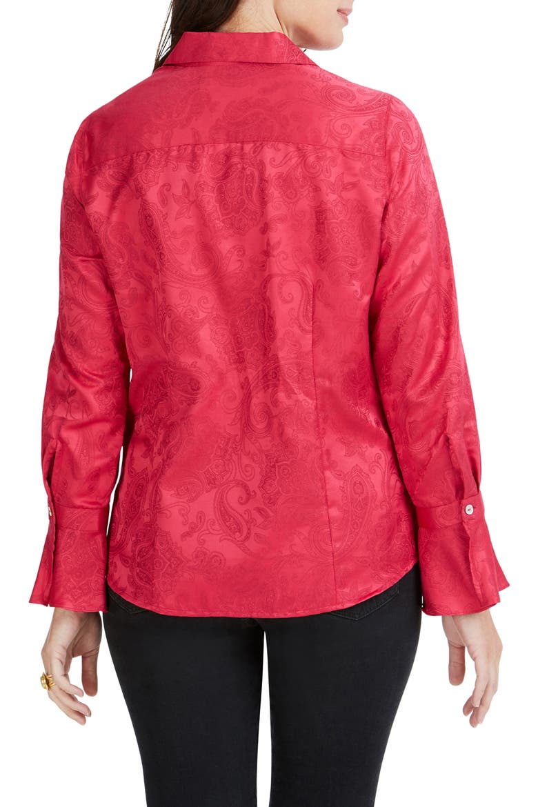 Ellery Paisley Jacquard Shirt, Alternate, color, PALACE PINK