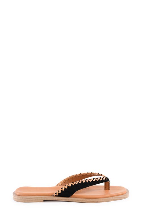 Seychelles Island Breeze Flip Flop In Black
