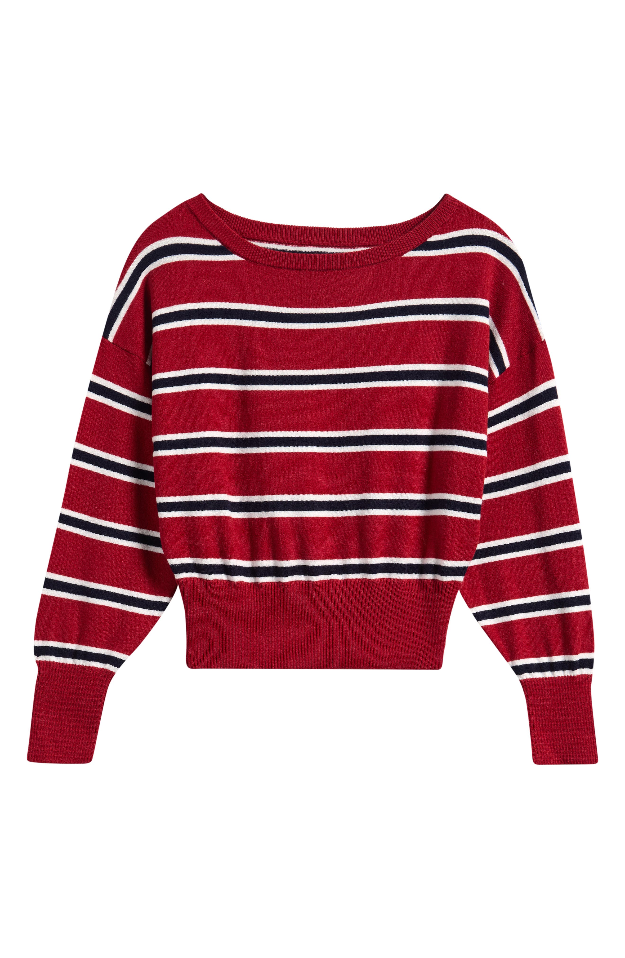 selected RED NAVY STRIPE