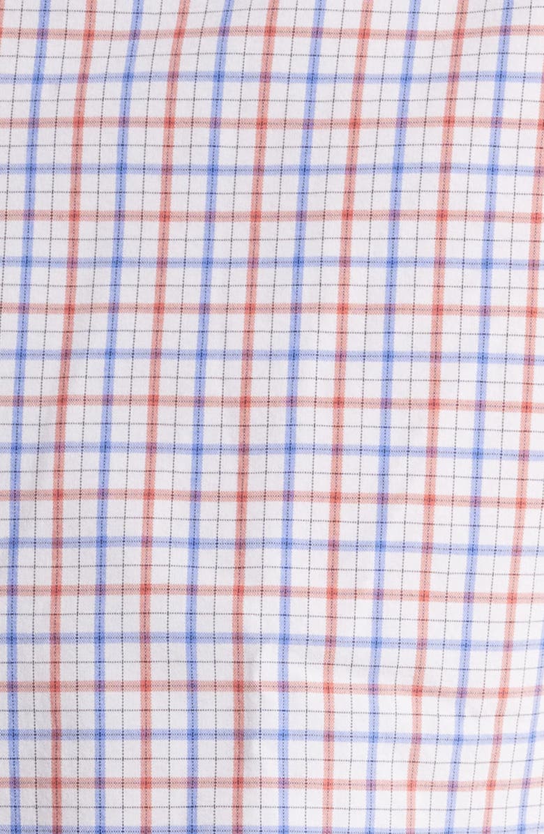 Peter Millar Moors Check Performance Button-Down Shirt, Alternate, color, 