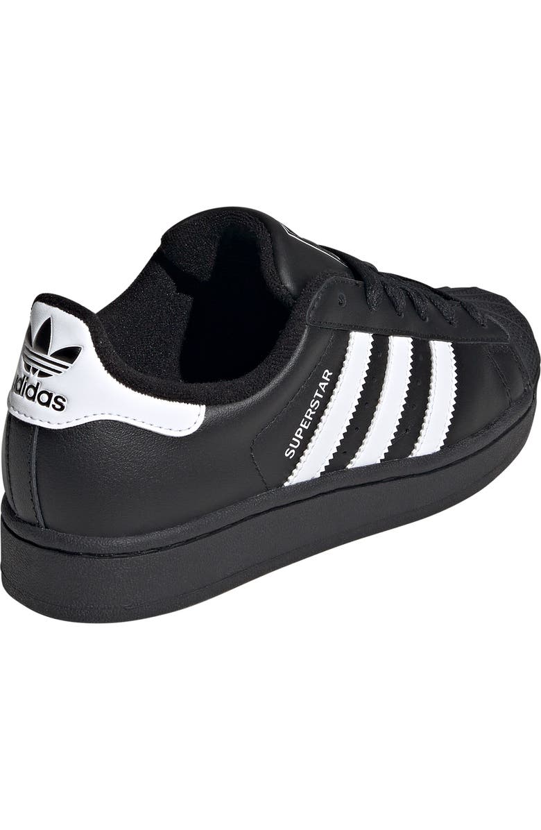 adidas Kids' Superstar Sneaker, Alternate, color, Black/ White Superstar Logo