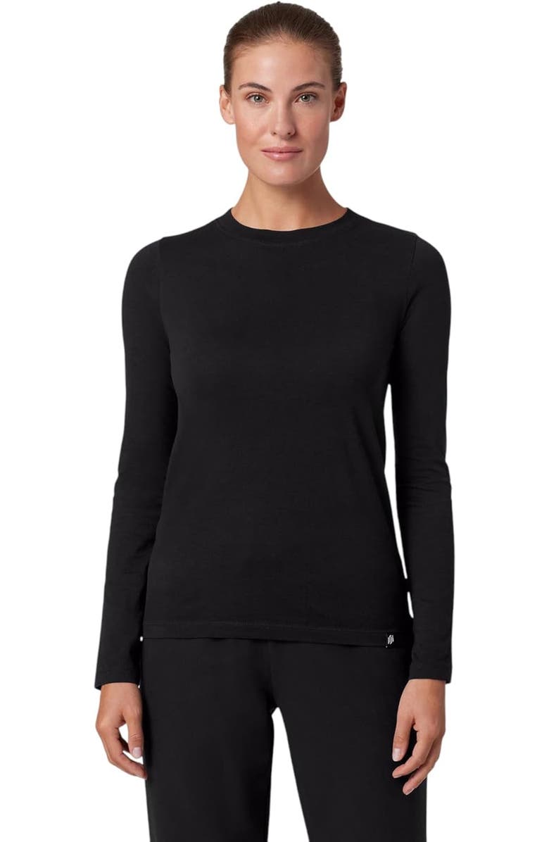 JAANUU Regen Women's Organic Cotton Underscrub, Main, color, Black