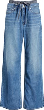 rag & bone Featherweight Saige Boxer Relaxed Straight Leg Jeans