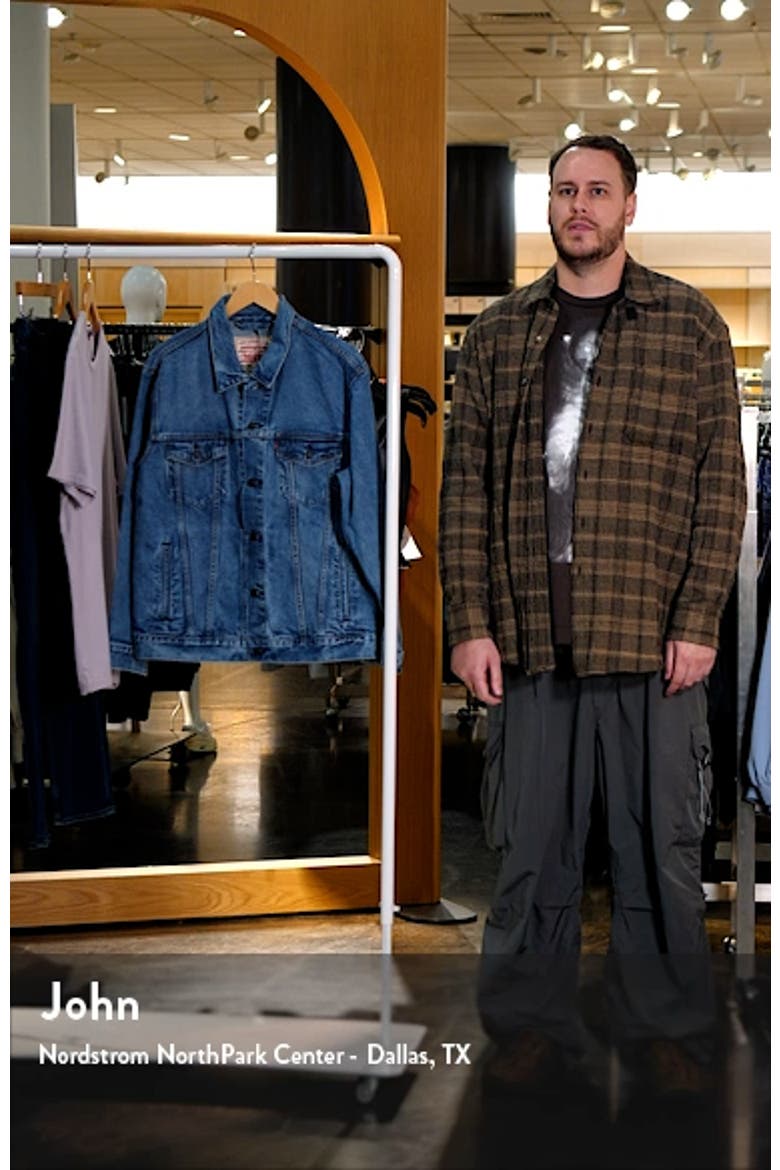 Relaxed Fit Denim Trucker Jacket video
