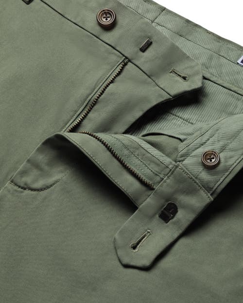 Charles Tyrwhitt Slim Fit Lightweight Chinos In Green