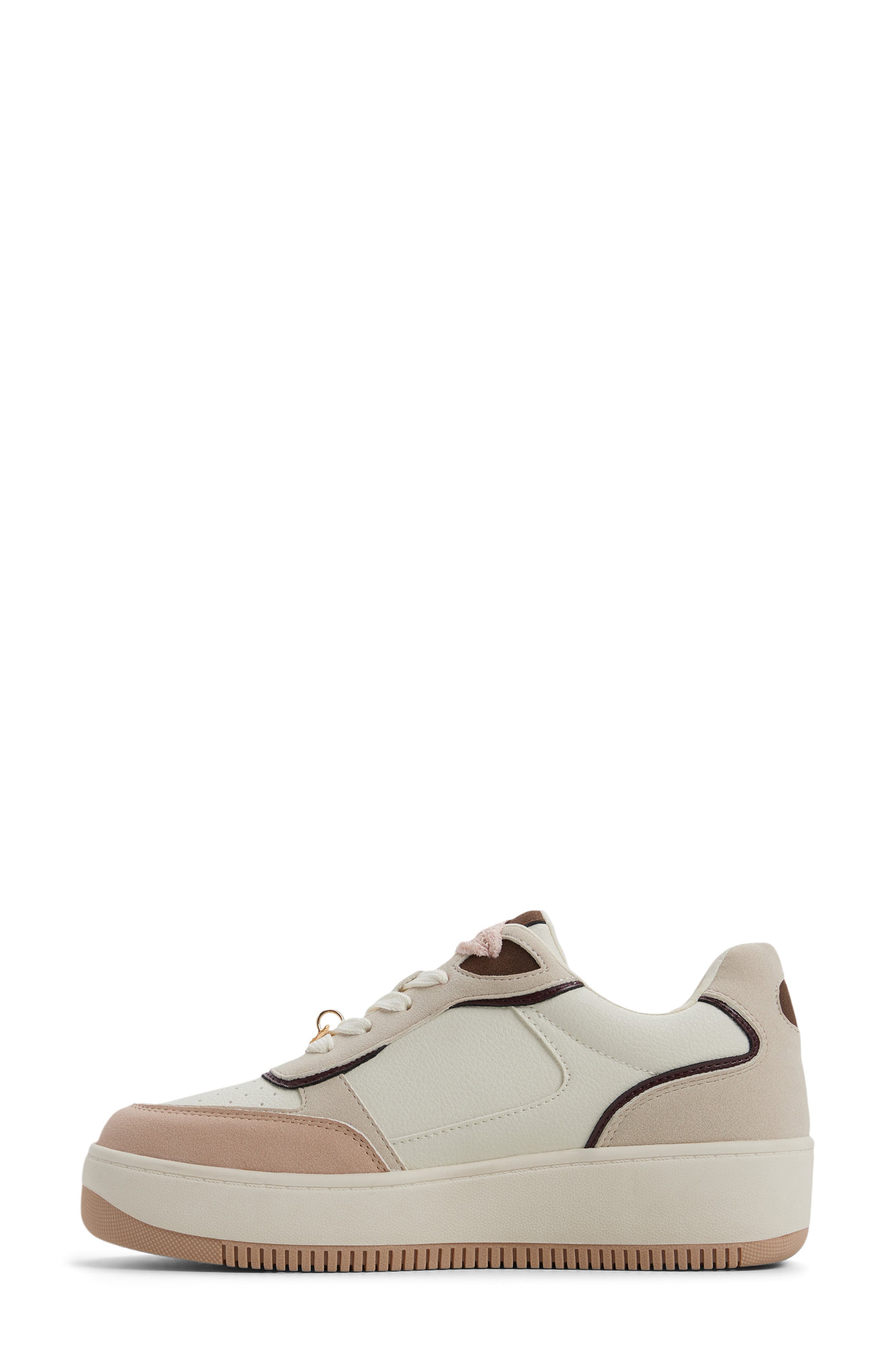 Call It Spring By Aldo Freshy Platform Sneaker, Alternate, color, White/ Light Pink