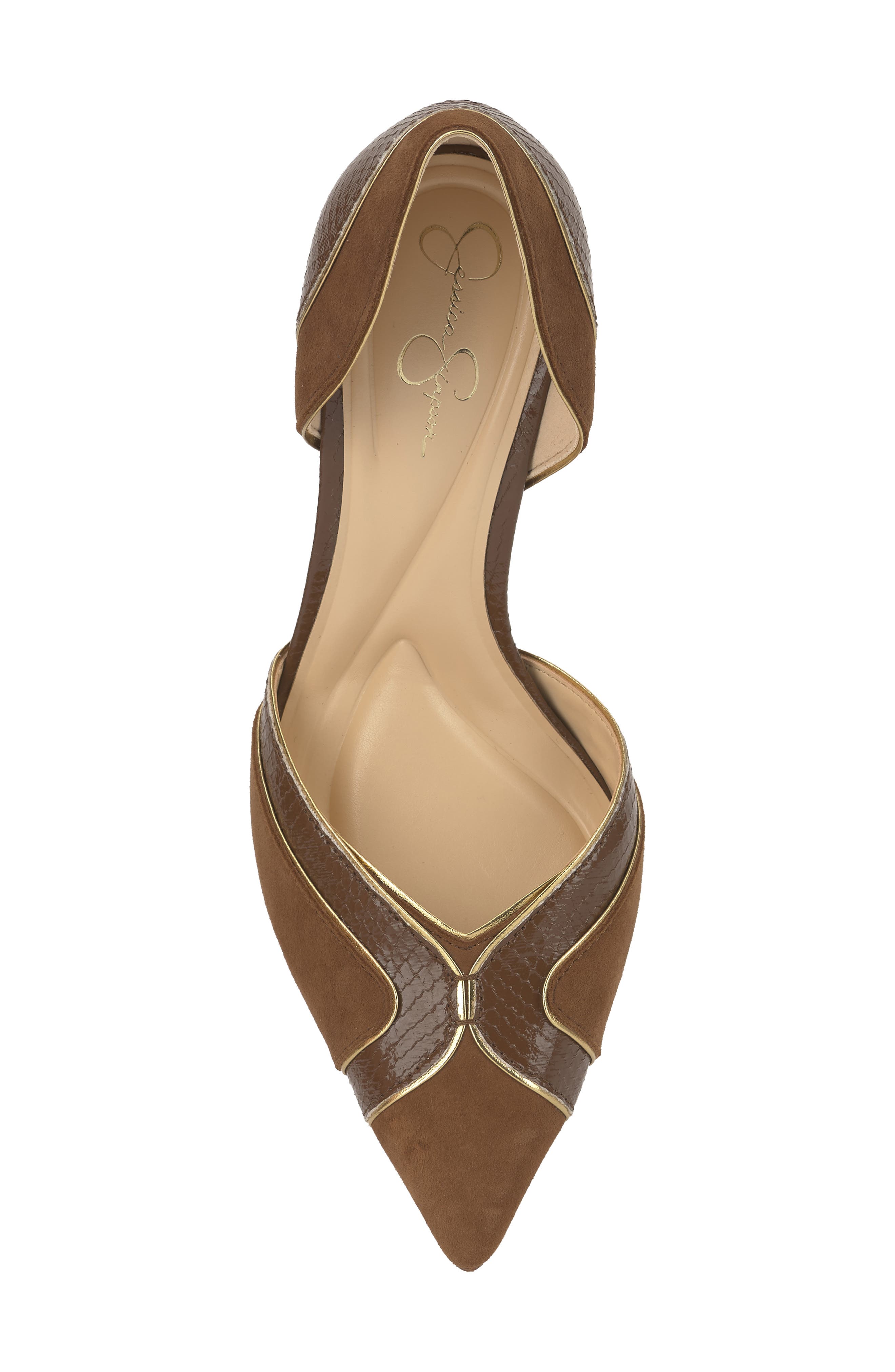 Vuley d'Orsay Pump, Alternate, color, LIGHT HICKORY