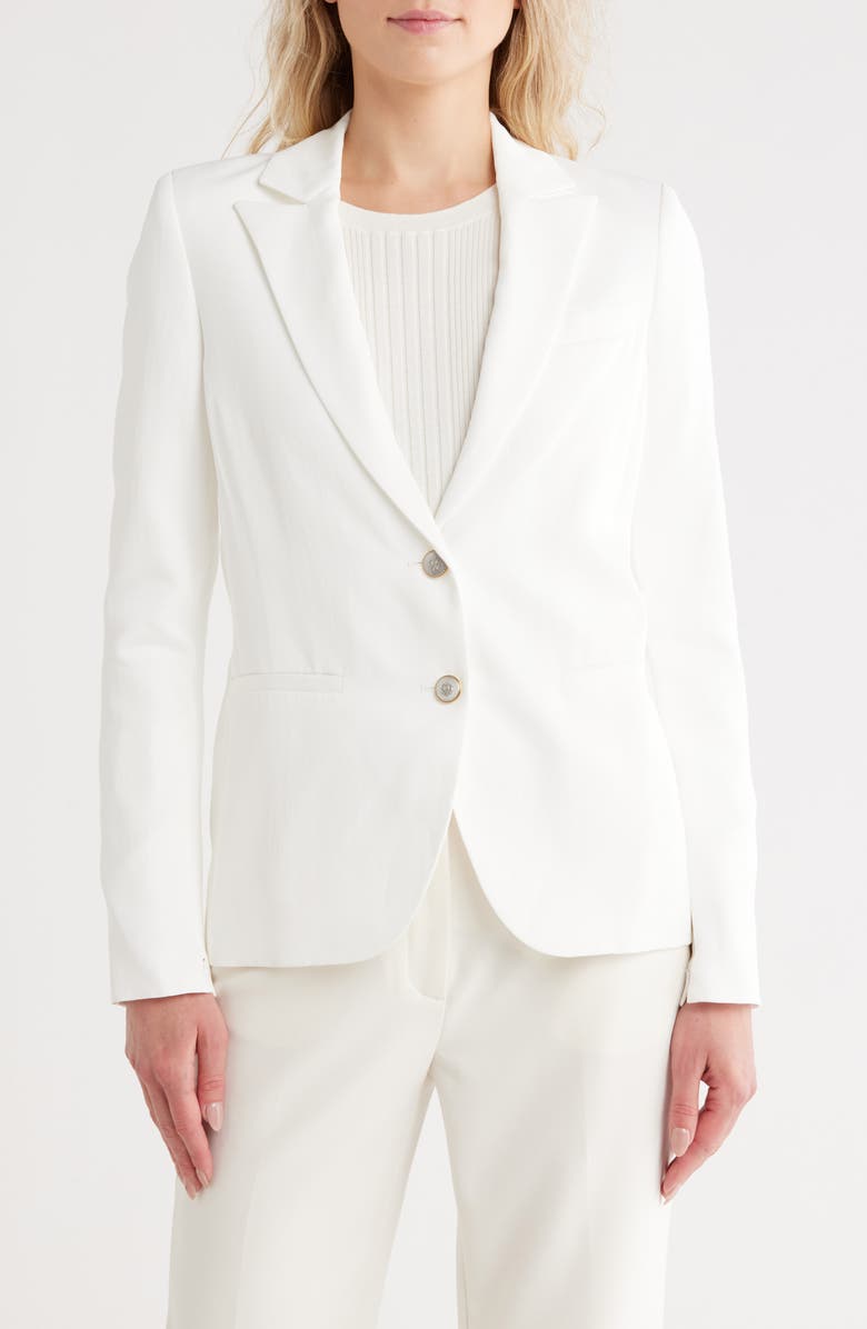 TWP Boyfriend Blazer, Main, color, White