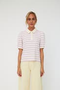 CRAS Kleocras Striped Polo Shirt