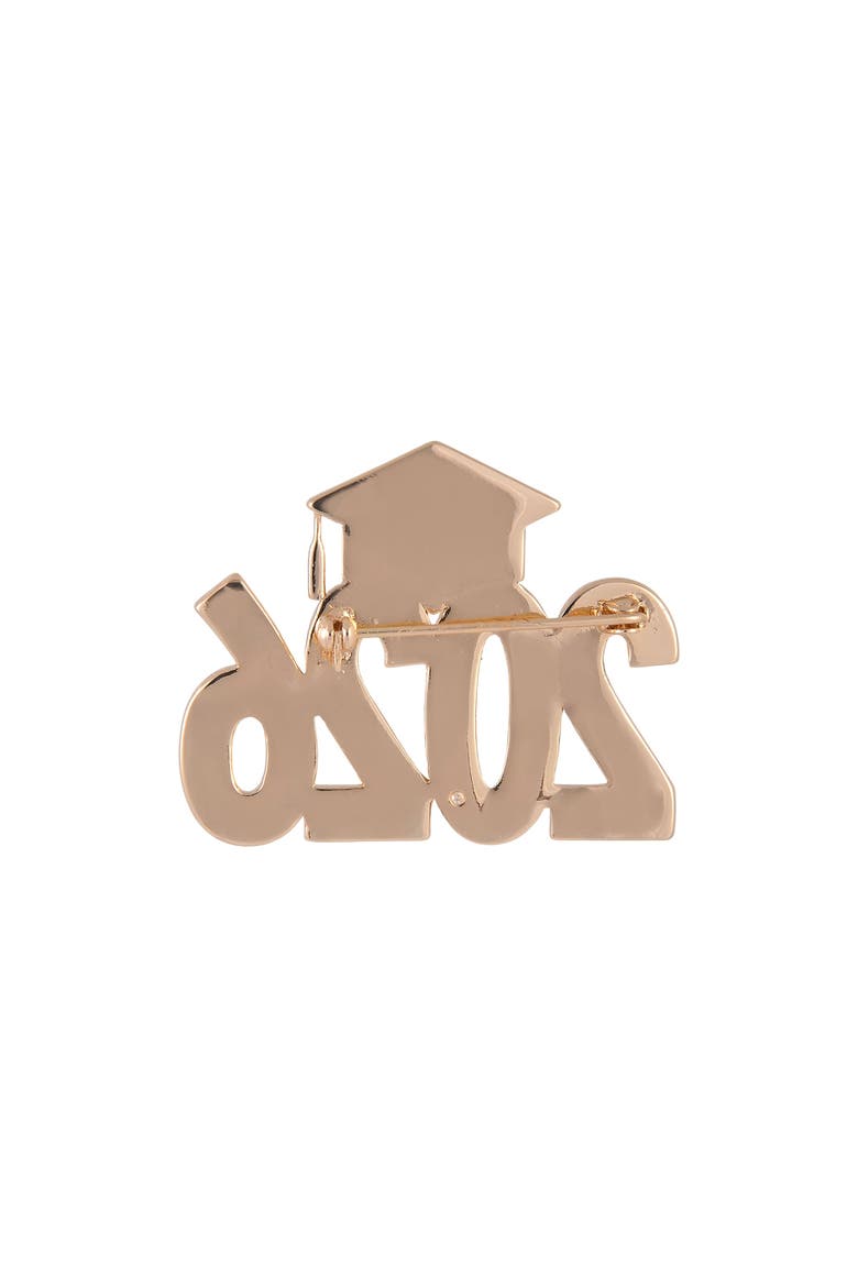 2026 Graduation Pin, Alternate, color, Multicolored