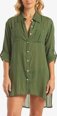 HELEN JON Relaxed Shirt Dress