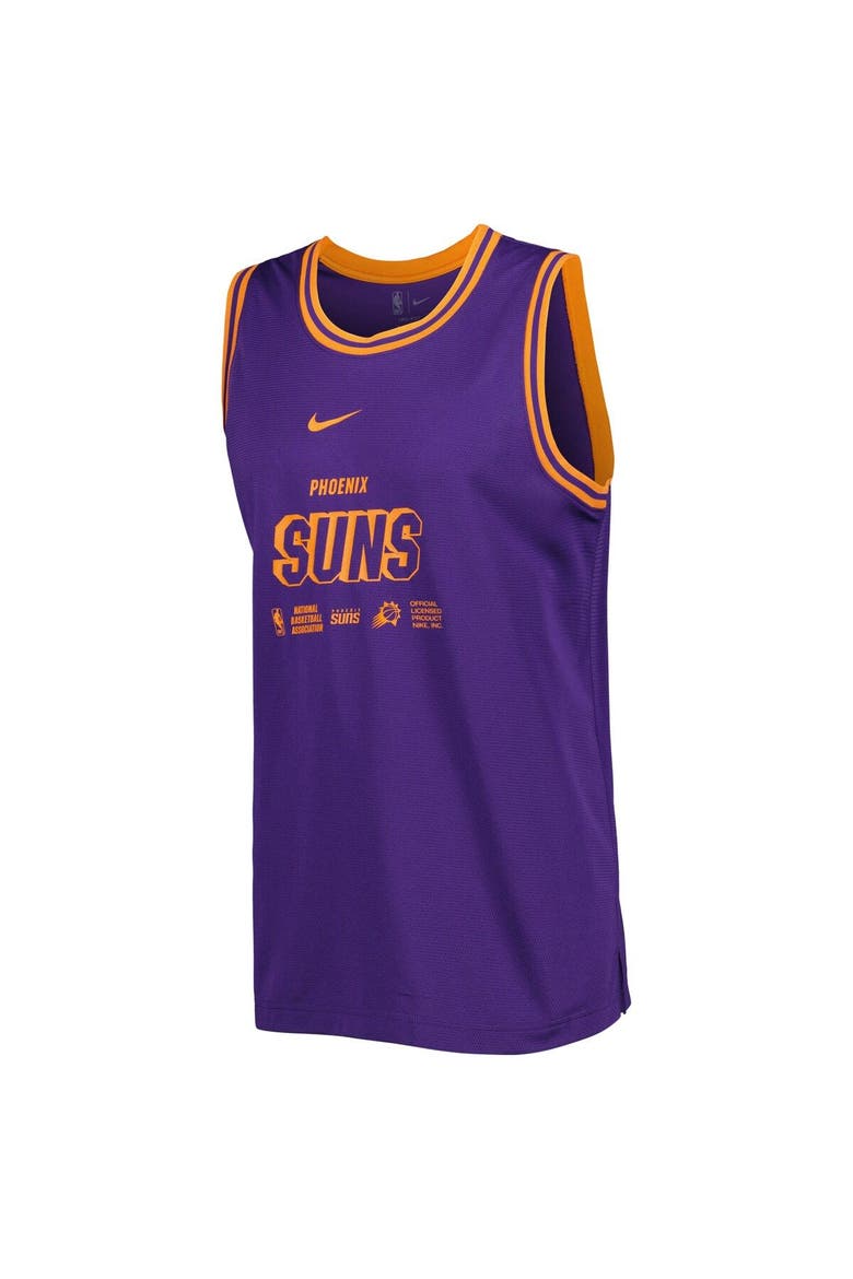 Men's Nike Purple Phoenix Suns Courtside DNA Performance Tank Top, Alternate, color, Purple