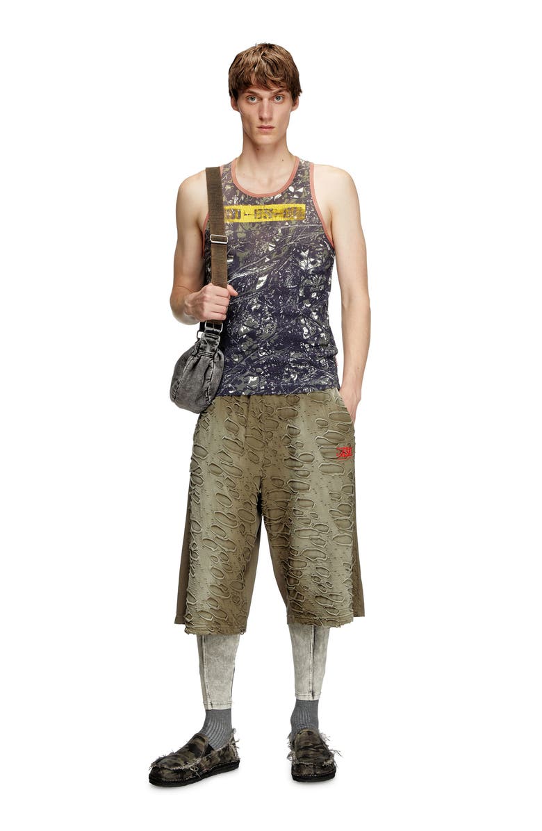 DIESEL<sup>®</sup> T-Lifty Camouflage Tank, Alternate, color, Very/ Black