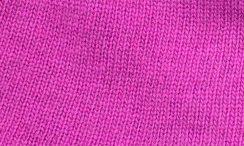 Portolano Scalloped Edge Beanie In Pink