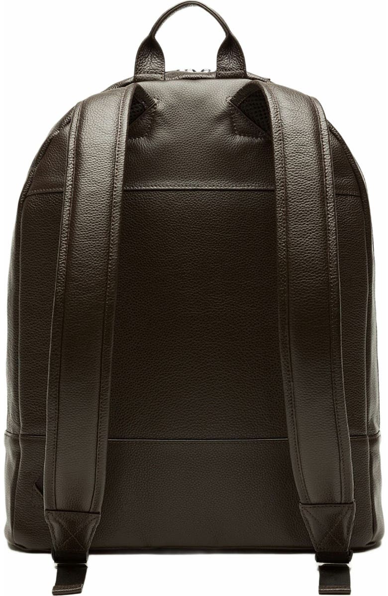 Want Les Essentiels Kastrup Pebble-Grained Leather Backpack, Alternate, color, Dark Brown