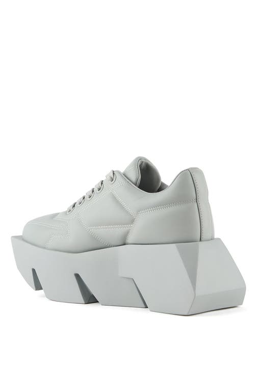 United Nude Bull Puffy Sneaker In Gray