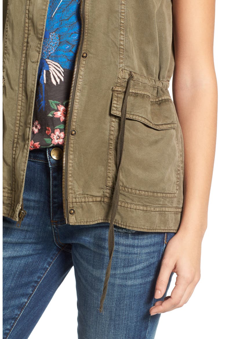 Utility Vest, Alternate, color, DARK OLIVE