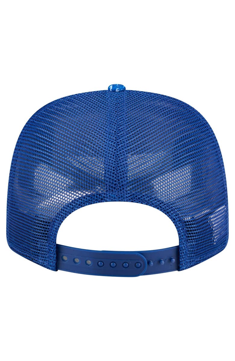 New Era Men's New Era Royal Chicago Cubs Hula Trucker 9SEVENTY Adjustable Hat, Alternate, color, 