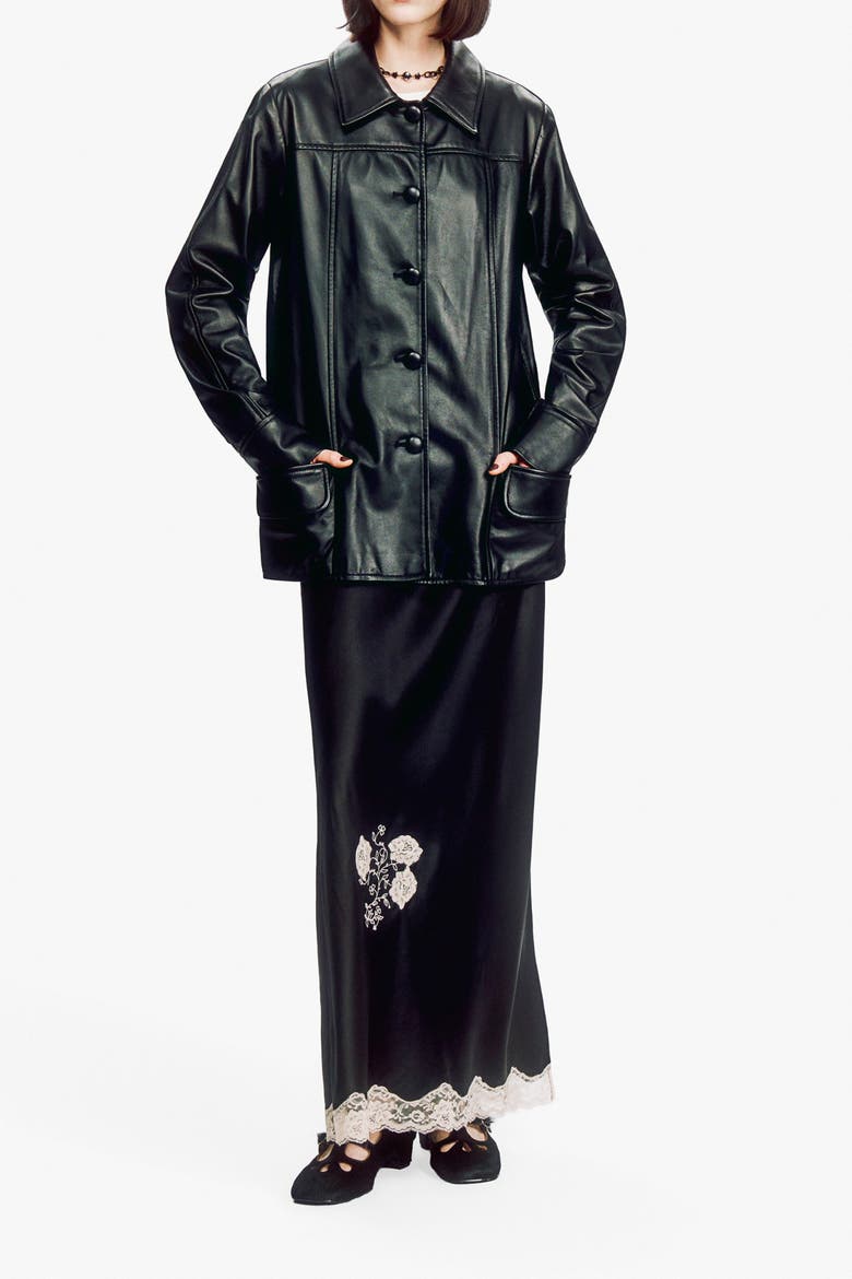 Black Leather, Alternate, color, BLACK