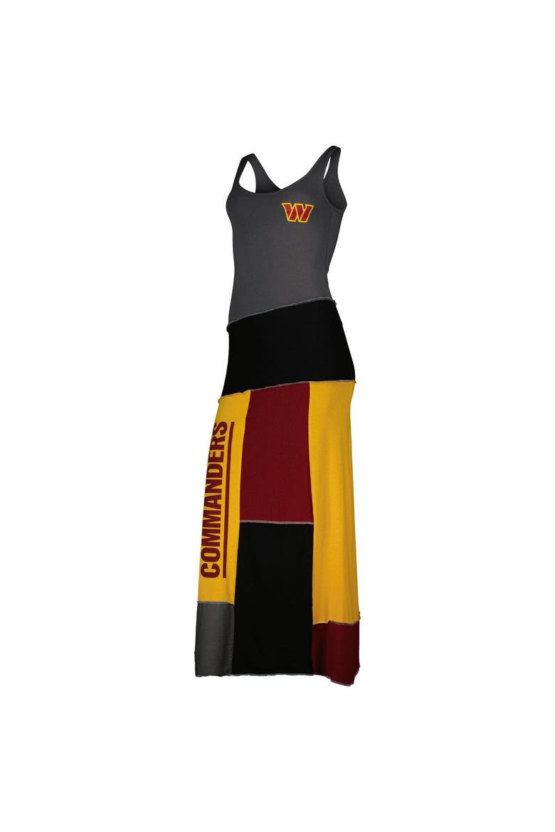 Women's Refried Apparel Charcoal Washington Commanders Tri-Blend Sleeveless Maxi Dress, Alternate, color, Charcoal