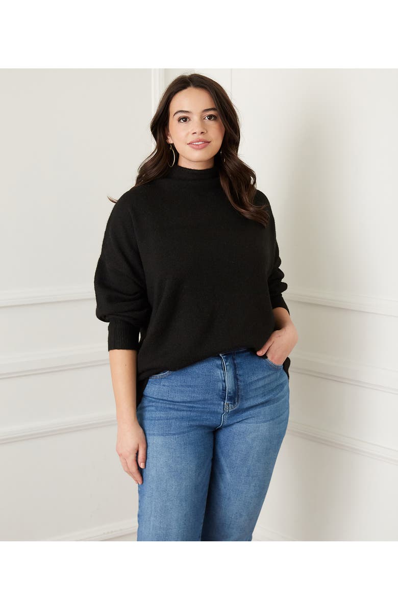 Karen Kane Mock Neck Sweater, Alternate, color, 