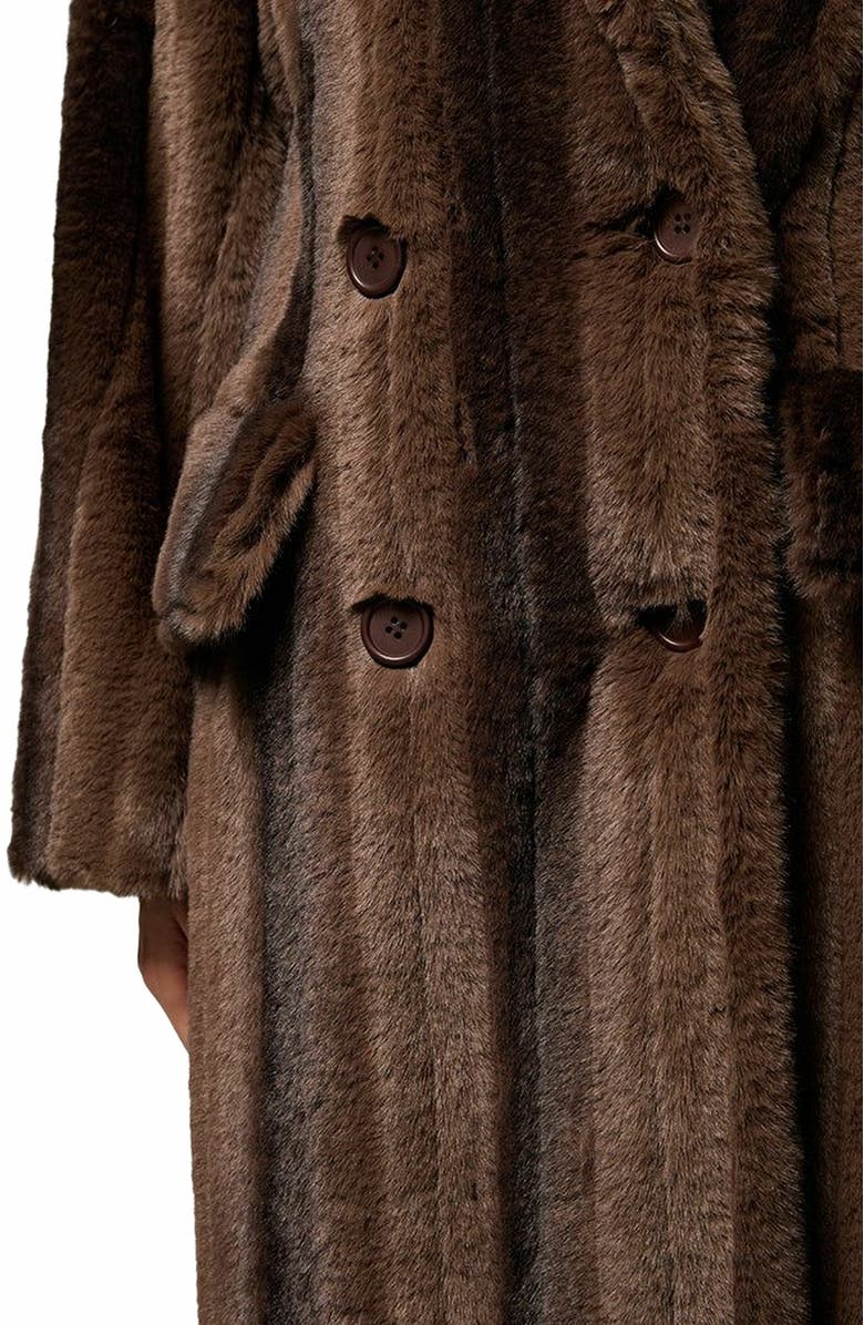 WeWoreWhat Faux Fur Blazer Jacket, Alternate, color, 