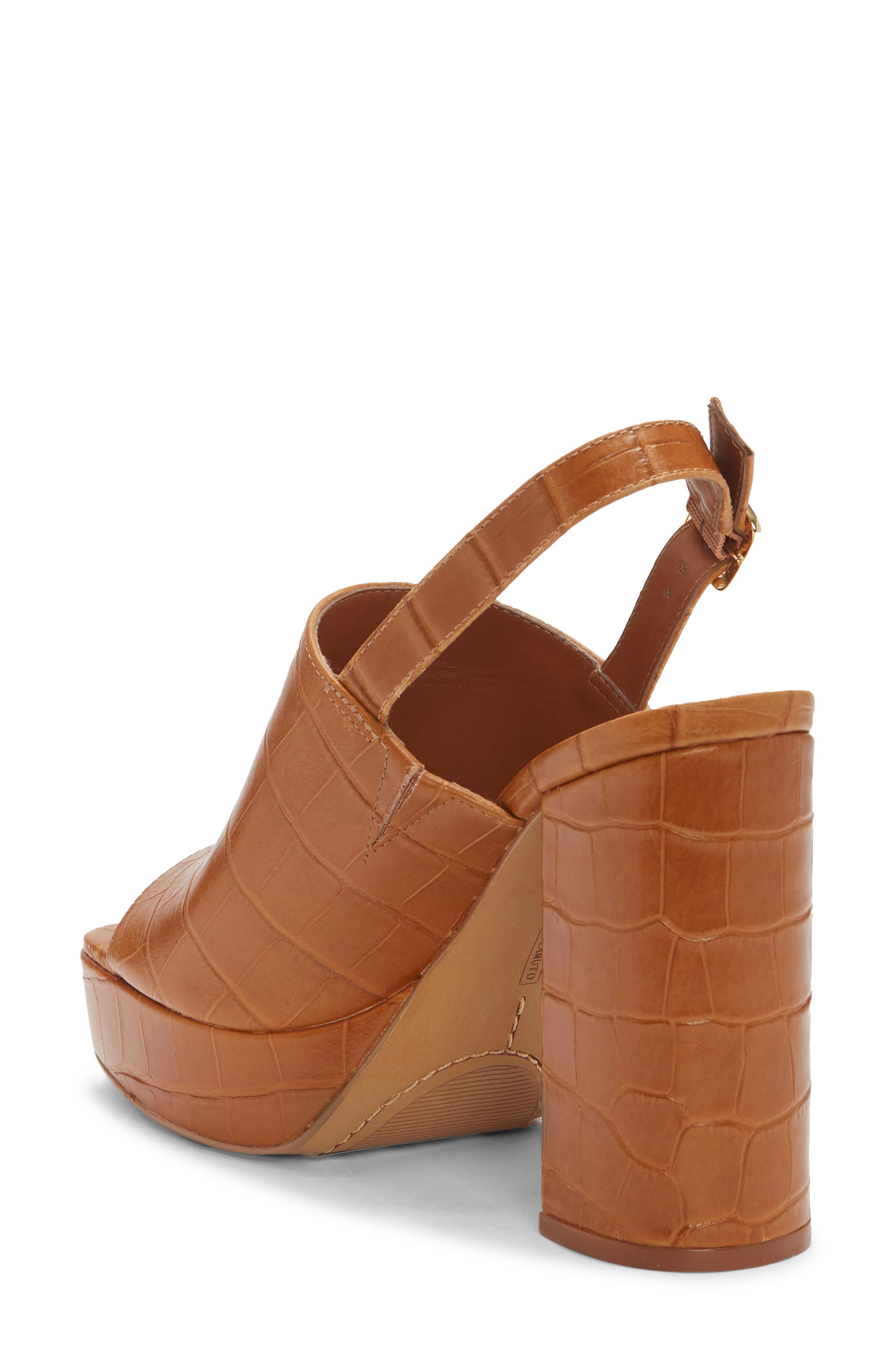 Sovetta Slingback Sandal, Alternate, color, TAWNY BIRCH CROC SHINE