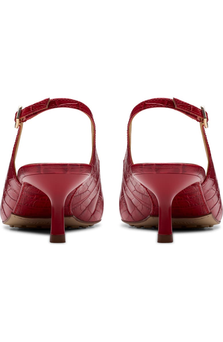 Clarks<sup>®</sup> Adela Slingback Pump, Alternate, color, Red Interest