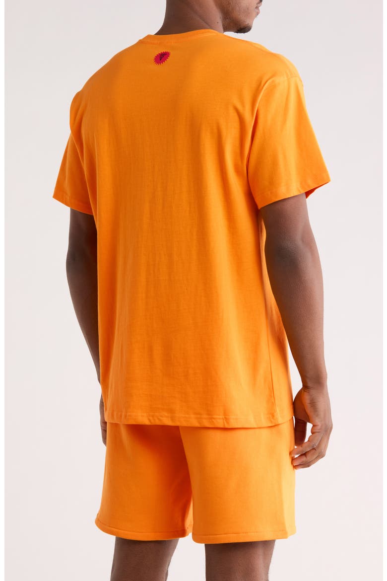 Currency Graphic T-Shirt, Alternate, color, BRIGHT MARIGOLD