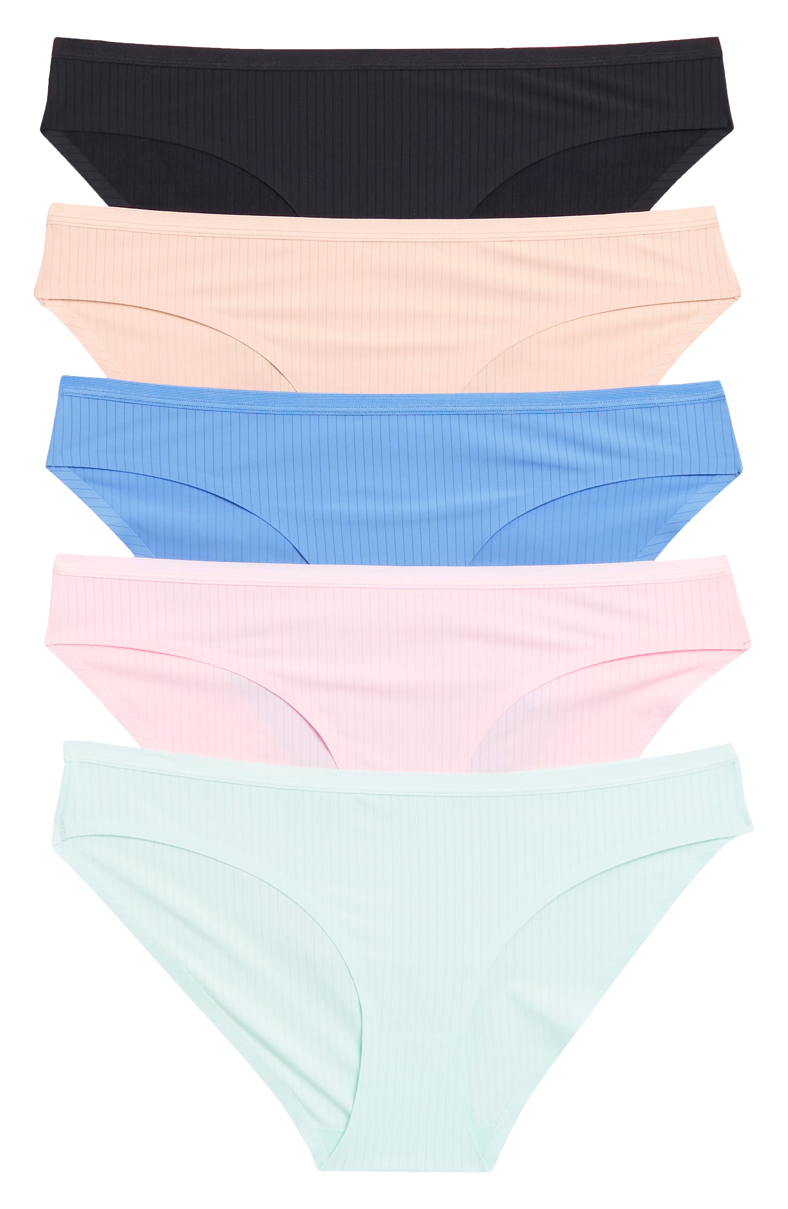 Honeydew Chrissy Assorted 5-Pack Hipster Briefs