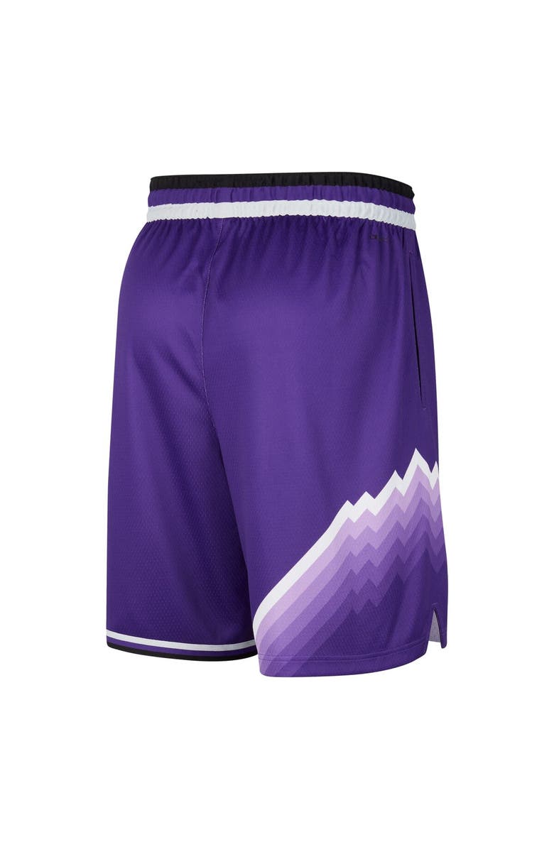 Nike Men's Nike  Purple Utah Jazz 2023/24 City Edition Swingman Shorts, Alternate, color, 