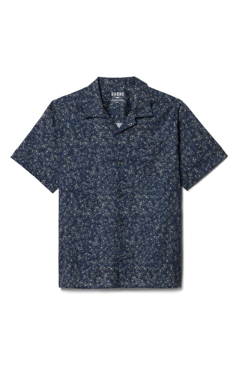 Rhone Floral Stretch Twill Camp Shirt, Alternate, color,