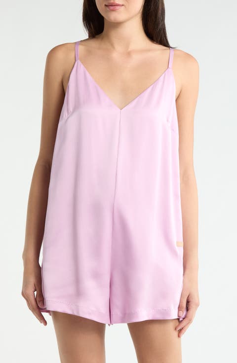 Washable Silk Pajama Romper