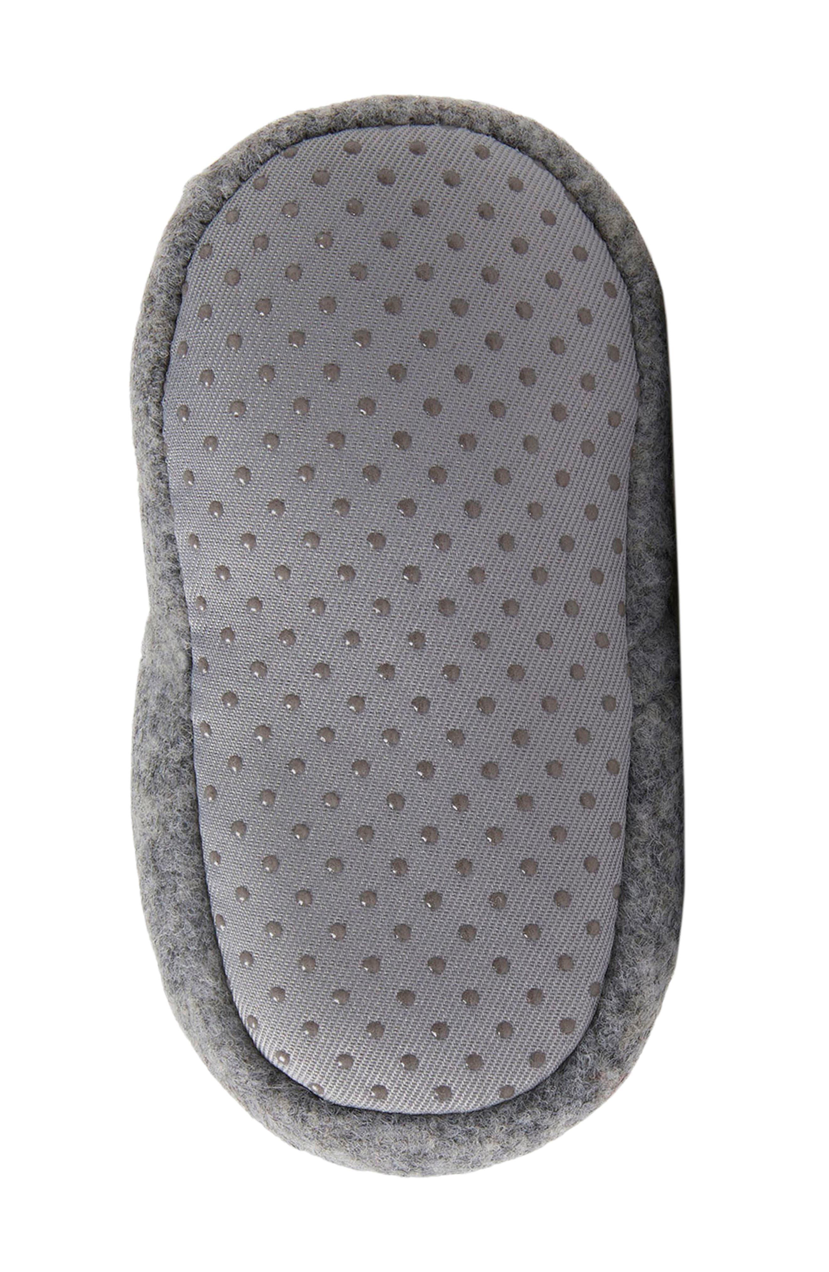 DEARFOAMS Baby Bear Plaid Faux Fur Slipper, Alternate, color, 