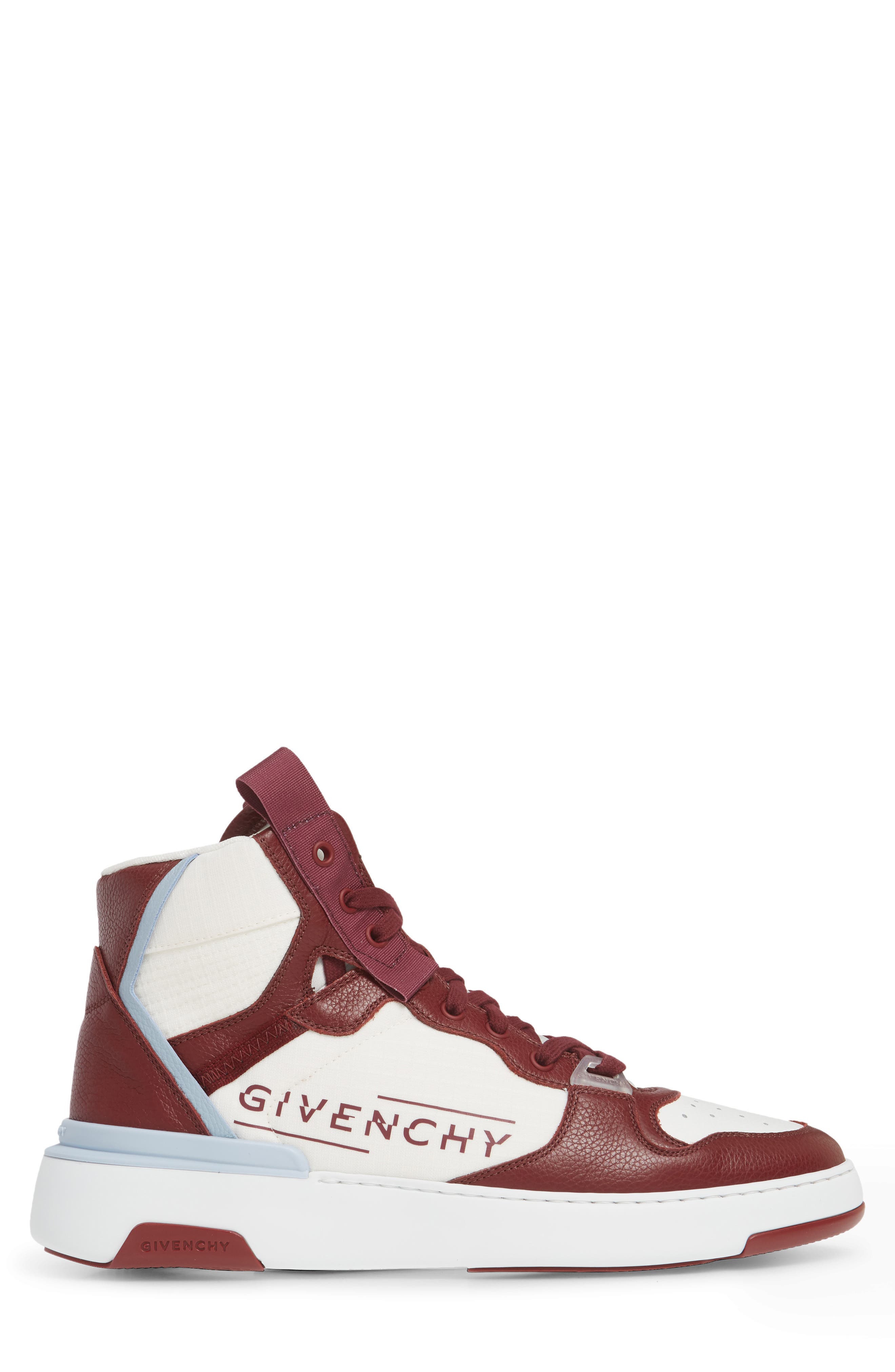 Givenchy Logo High Top Sneaker, Alternate, color, 