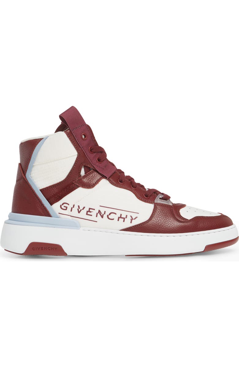 Givenchy Logo High Top Sneaker, Alternate, color,