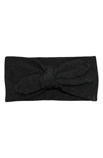 Marcus Adler Bow Headband In Black