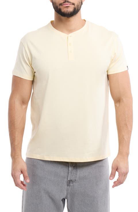 Short Sleeve Henley