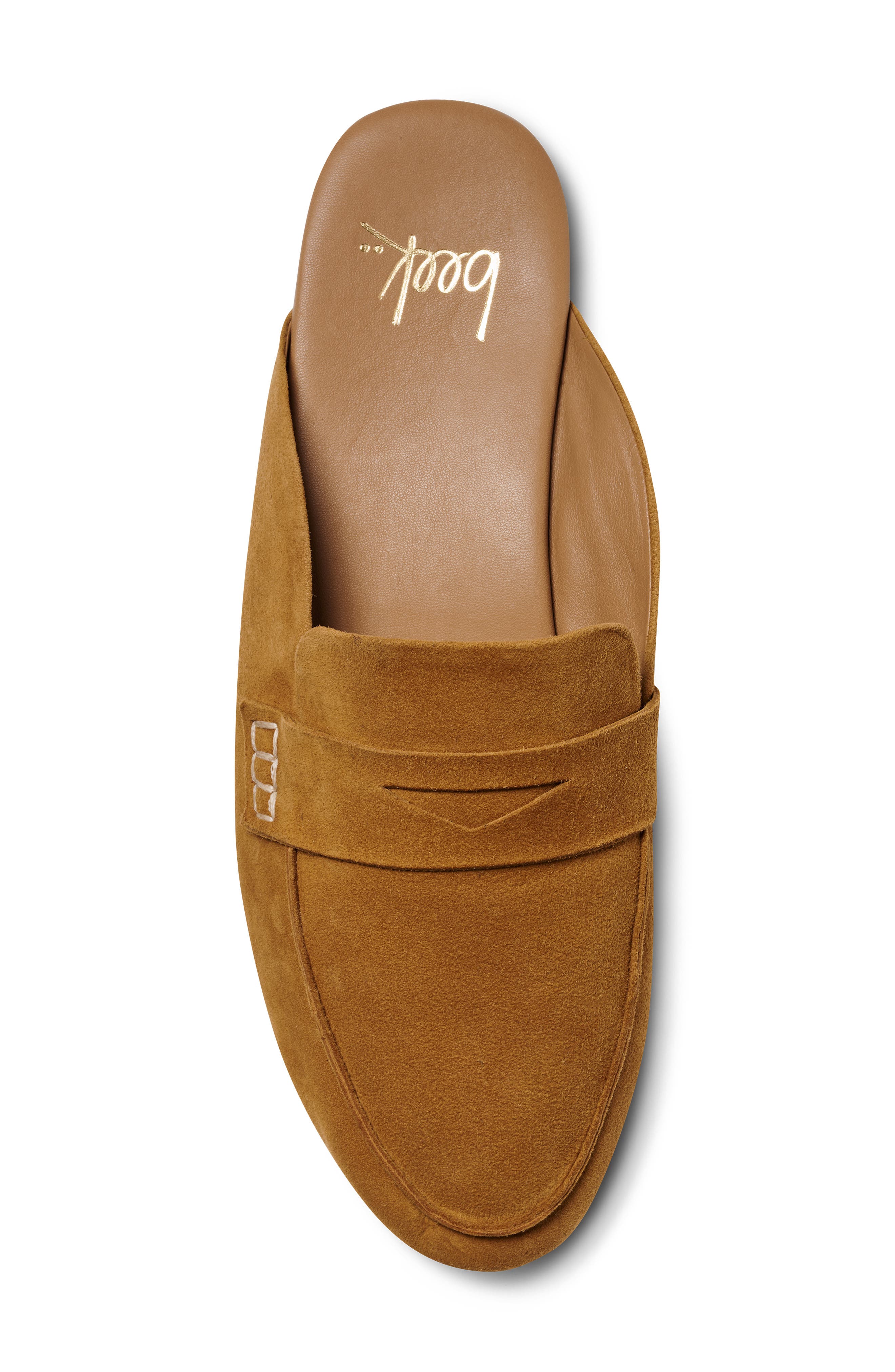 Mallard Loafer Mule, Alternate, color, CARAMEL