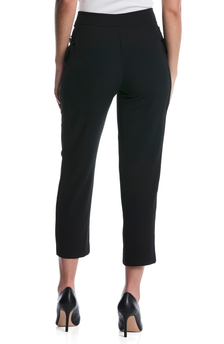 Laundry by Shelli Segal Tapered Cargo Pants, Alternate, color, Black