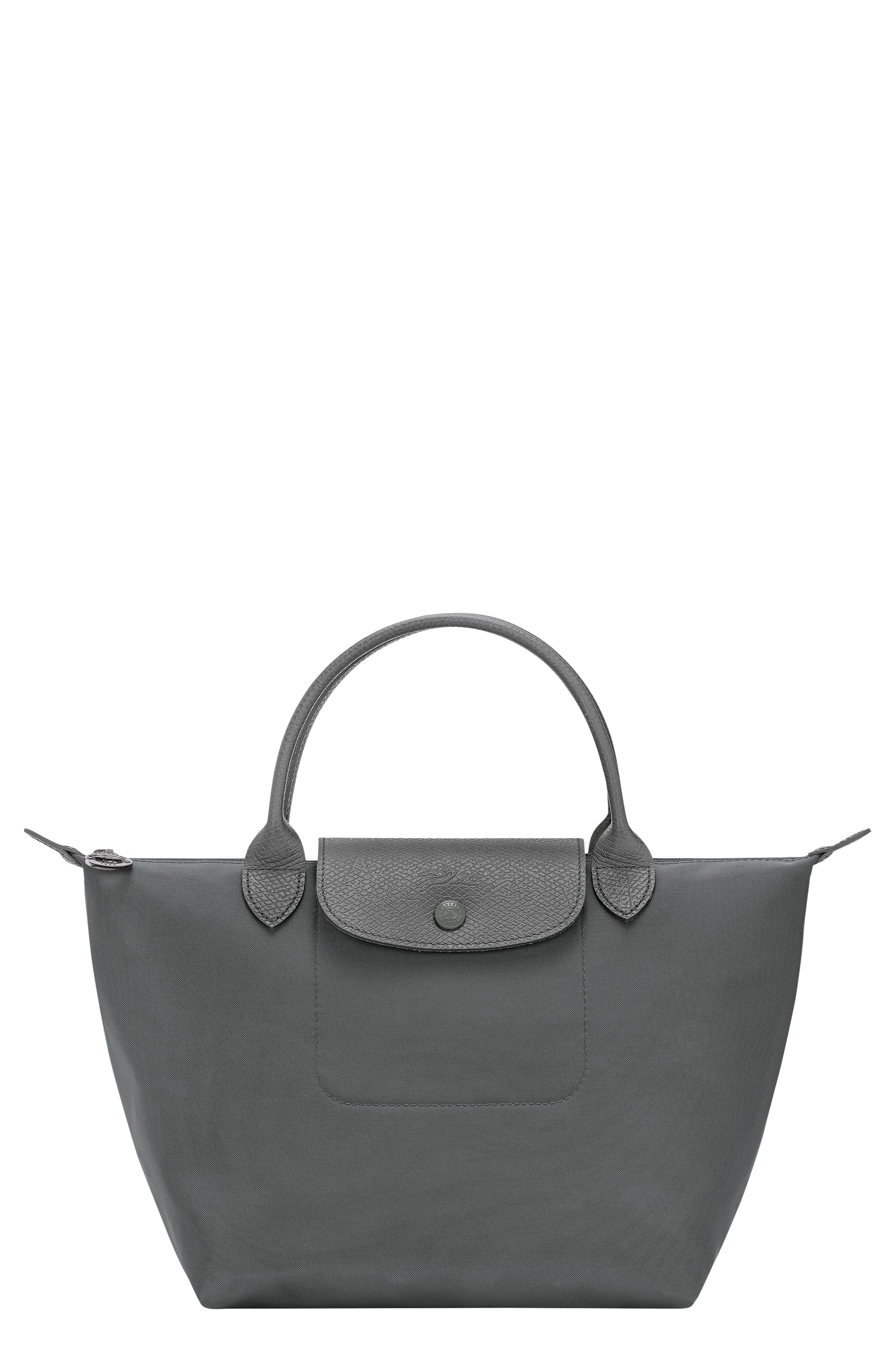 Longchamp Small Le Pliage One Top Handle Bag, Main, color, Anthracite