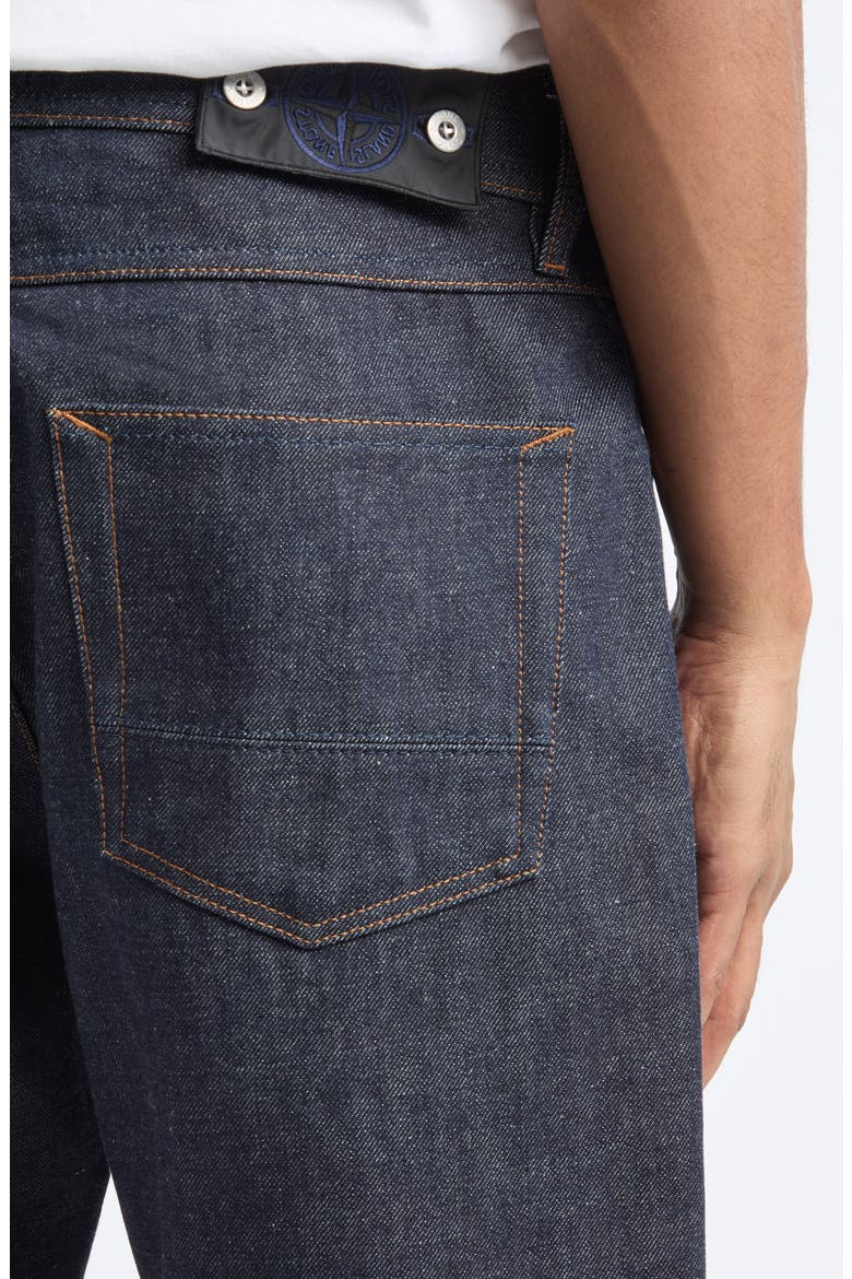 Straight Leg Raw Jeans, Alternate, color, VJ200 BLUE RAW