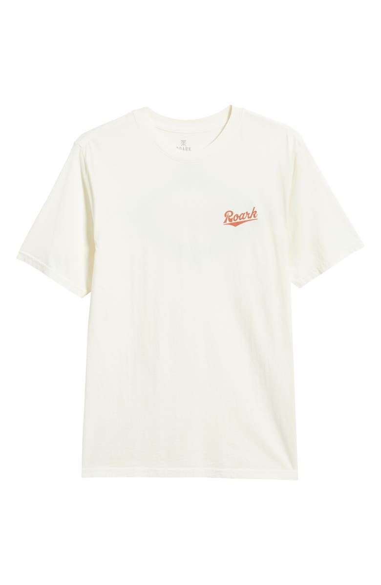 Roark Diamond Script Graphic T-Shirt, Alternate, color, Off White