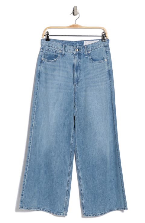 Serena High Waist Crop Wide Leg Jeans